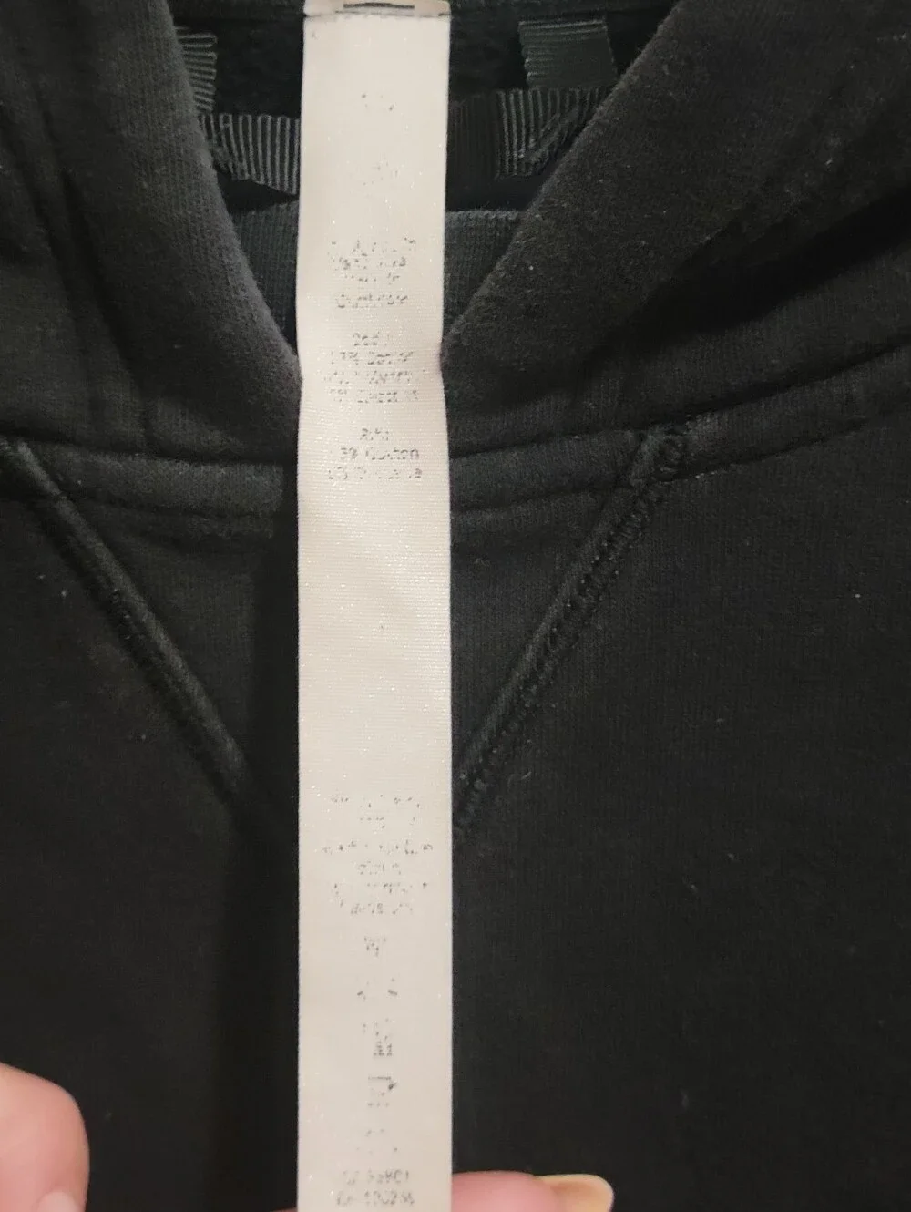 Lululemon All Yours Black Hooded Sweatshirt